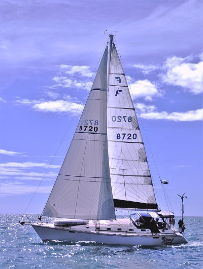 MATT PAULIN Over 25,000 nautical miles in the Pacific Ocean