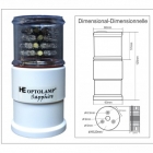 FEUX STROBOSCOPIQUE À LED "SAPPHIRE" - Multi-Fonctionnel Automatique (optionnel)