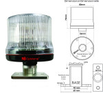 Señalizador - Balizador LED Sapphire ABEC - Baja Intensidad